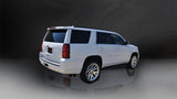 Corsa Cat Back Exhaust, Sport, 3in, Single Side Twin Polished 4in Tips, 2015 Chevy Tahoe/GMC Yukon 14859
