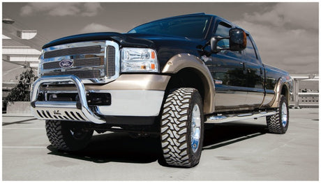 Bushwacker 99-07 Ford F-250 Super Duty Styleside Pocket Style Flares 4pc 81.0/96.0in Bed - Black 20914-02