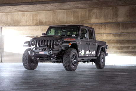 DV8 Offroad 07-23 Jeep Wrangler JK/JL & Gladiator JT FS-1 Series Stubby Front Bumper FBJL-11