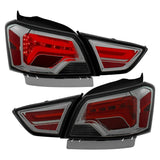 ANZO 14-18 Chevrolet Impala LED Taillights Smoke 321345