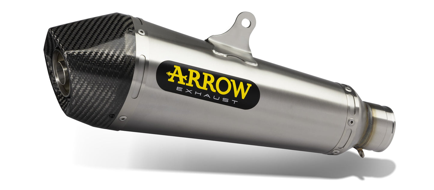 Arrow Suzuki Gsx-S 1000 '15 Homologated Nichrom X-Kone Silencer With Carbon End Cap For Original Collectors  71828xki