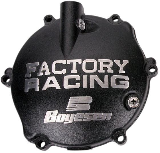 BOYESEN Clutch Cover - Black - YZ125 CC-31B