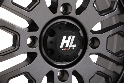 HIGH LIFTER Wheel - HL23 Beadlock - Front/Rear - Gun Metal Gray - 15x7 - 4/137 - 5+2 (+38 mm) 15HL23-1537