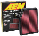 AEM 2019 Chevrolet Silverado 1500 V8-5.3L F/I DryFlow Air Filter 28-50083