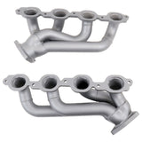 BBK 14-18 GM Truck 5.3/6.2 1 3/4in Shorty Tuned Length Headers - Titanium Ceramic 4047
