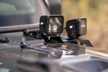DV8 Offroad 18-22 Jeep Gladiator JT Cowl Light Bar Bracket LBJL-04