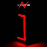 ANZO 07-17 Ford Expedition LED Taillights w/ Light Bar Black Housing Smoke Lens 311409