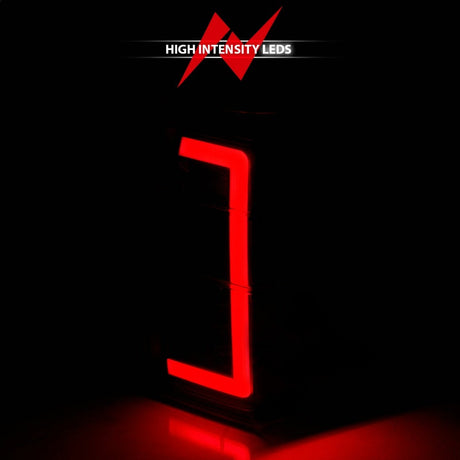 ANZO 07-17 Ford Expedition LED Taillights w/ Light Bar Black Housing Smoke Lens 311409