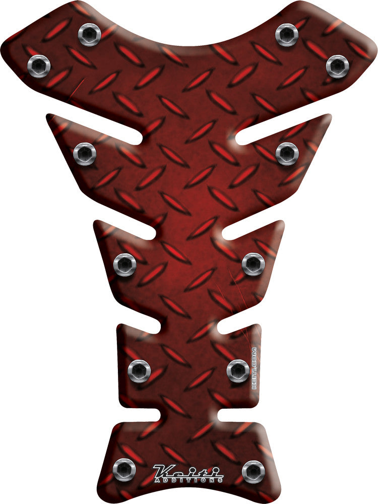 KEITITank Pad Diamond Plate RedKT8350R