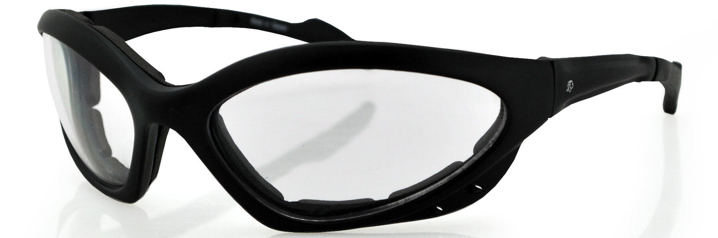 ZAN Arizona Sunglass Black W/Clear Lens EZAZ001C