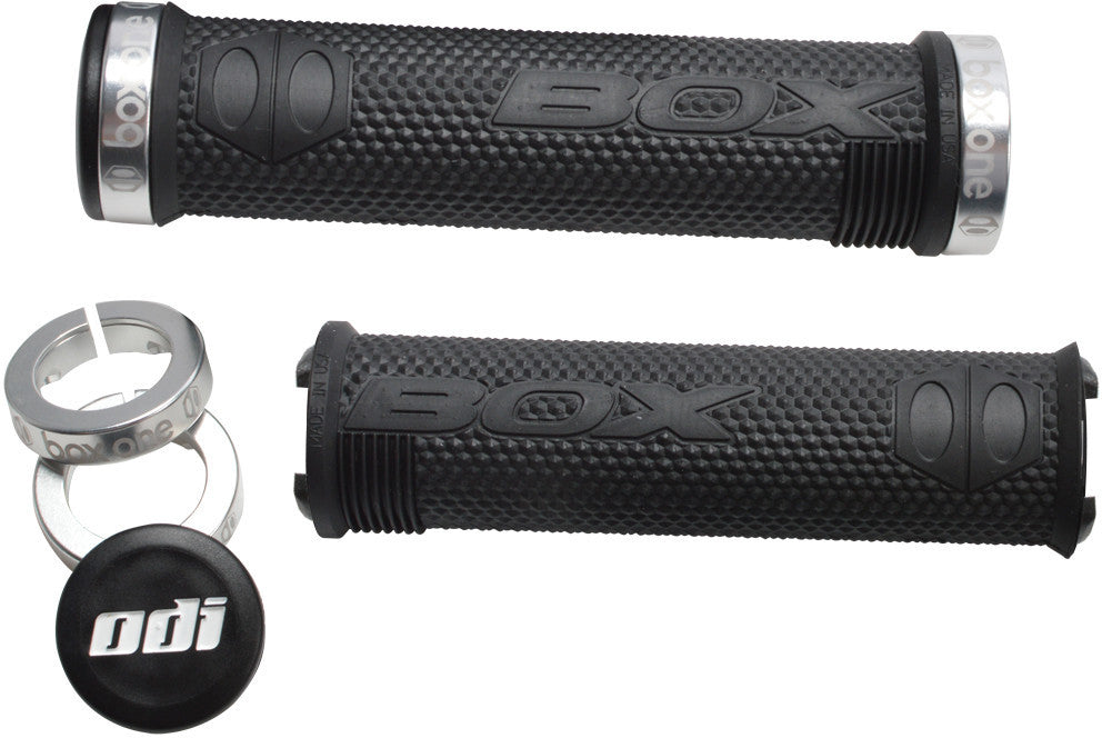 BOX Hex Lock Grip Black/Silver BX-HG17BKHEX-SL