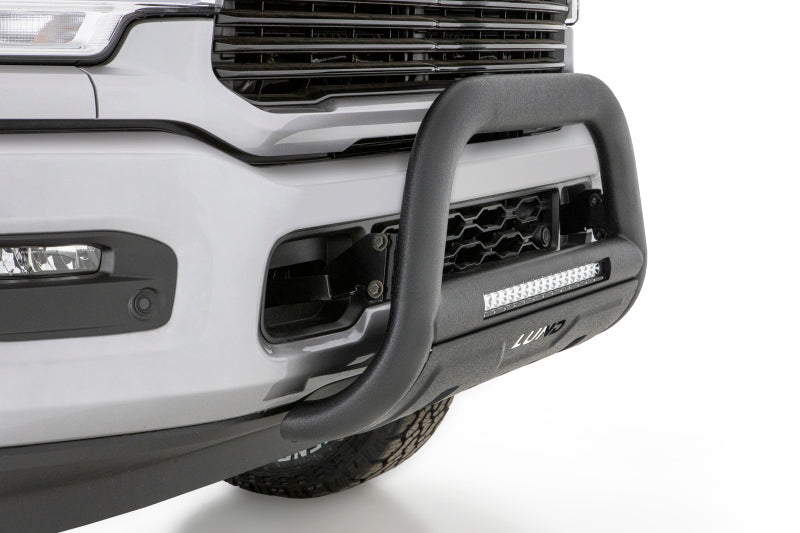 Lund 05-15 Toyota Tacoma Bull Bar w/Light & Wiring - Black 47121210