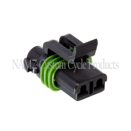 NAMZ Delphi-Packard Weatherpack 2-Position Female Wire Connector w/Seals NDP-38063