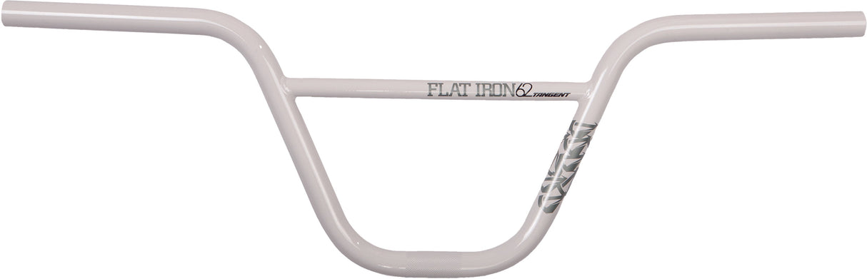 TANGENT Flatiron 62 Handlebar White Gloss 8" Rise 40-8621W