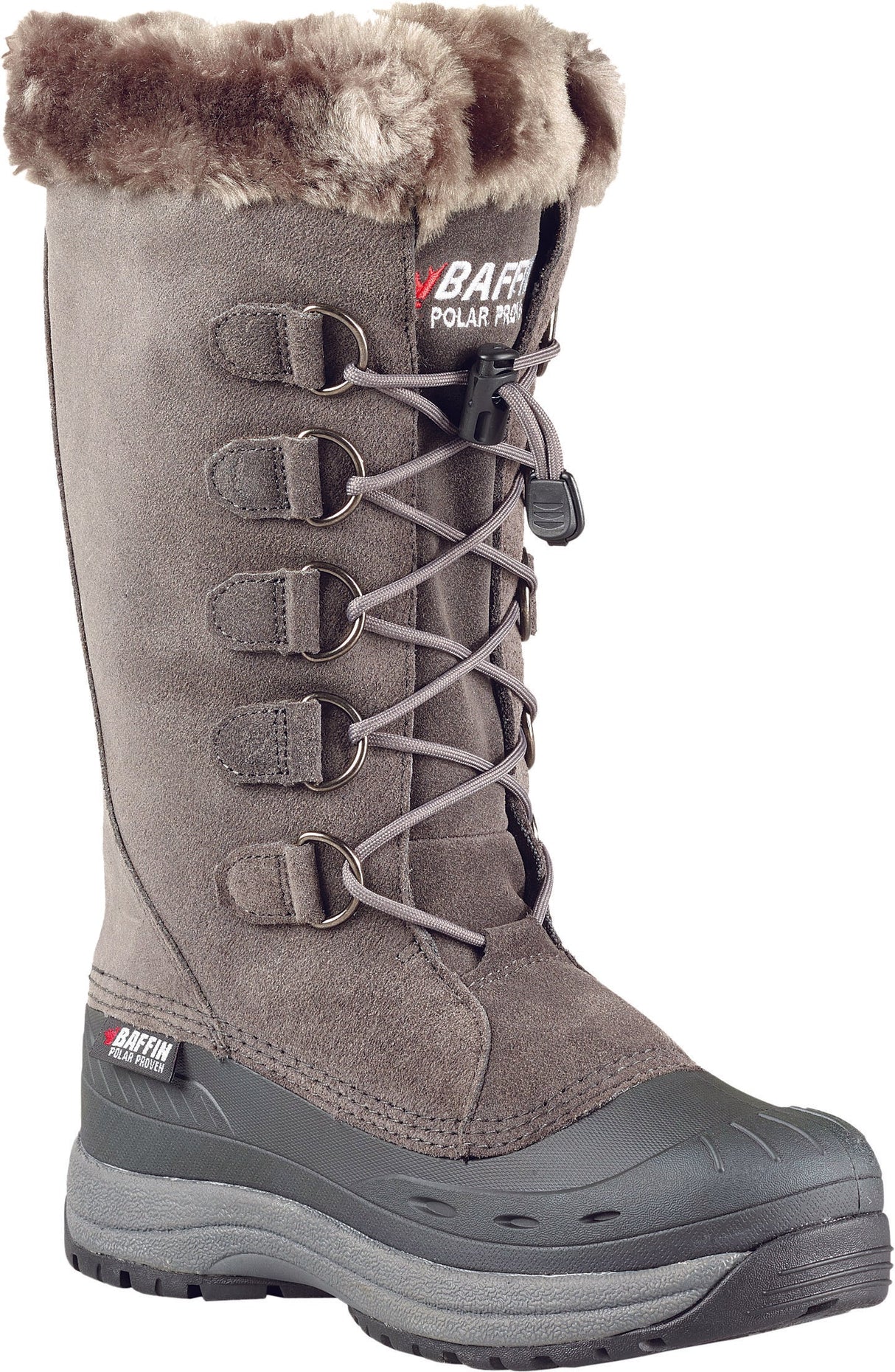 BAFFIN Judy Womens Boots Grey Sz 9 DRIF-W007-09
