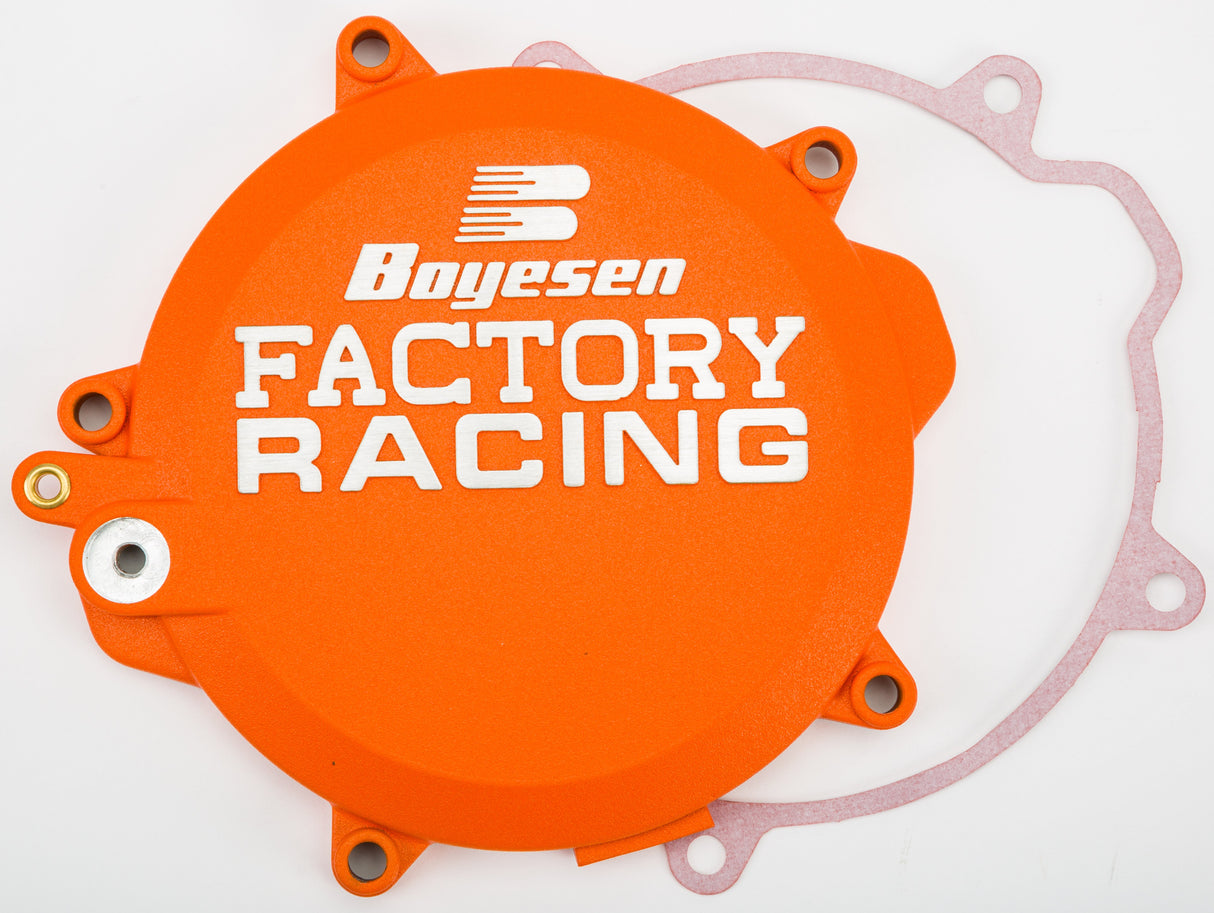 BOYESEN Factory Racing Clutch Cover Ktm Orange CC-46AO