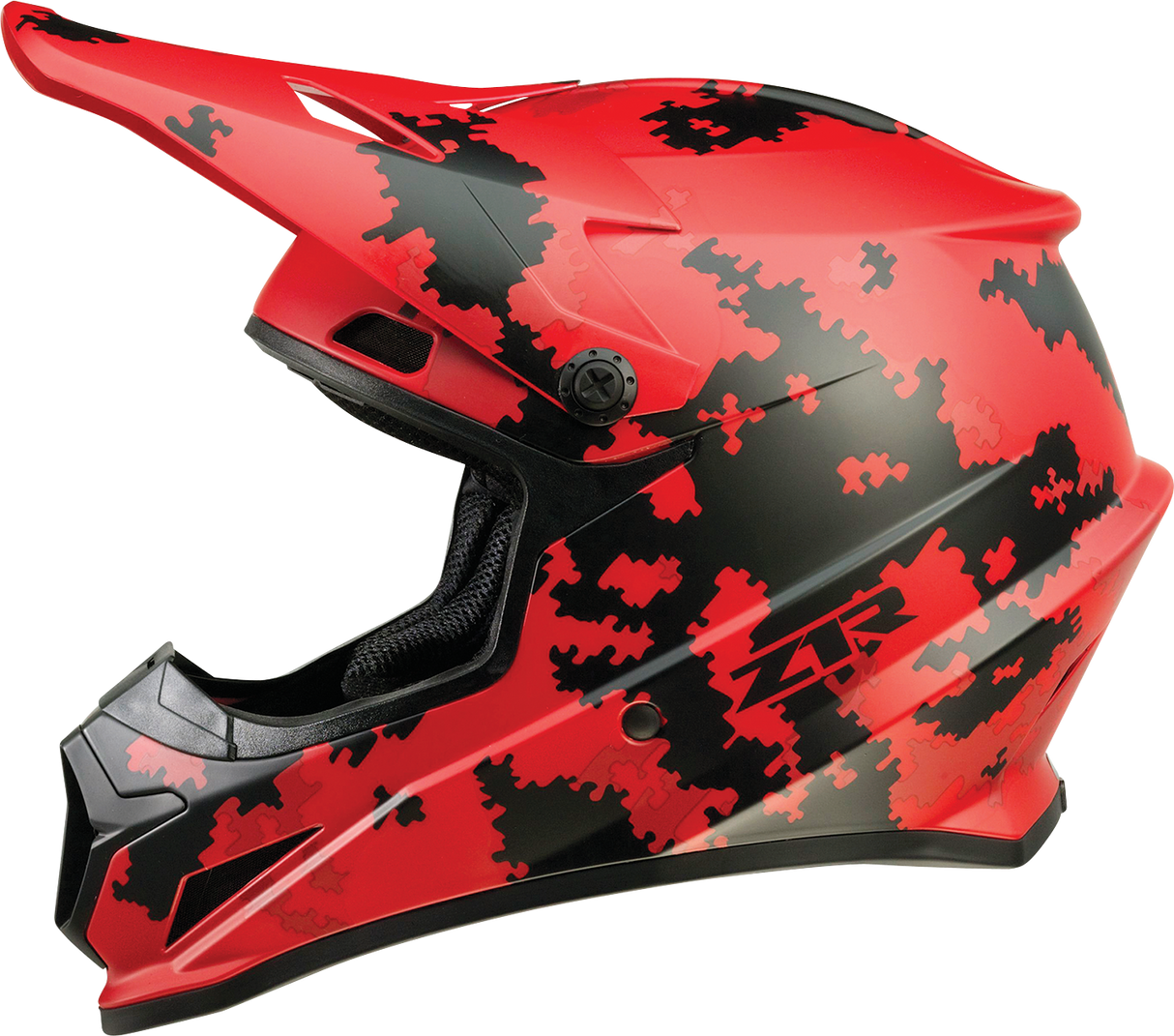 Z1R Rise Helmet - Digi Camo - Red - Small 0110-7281