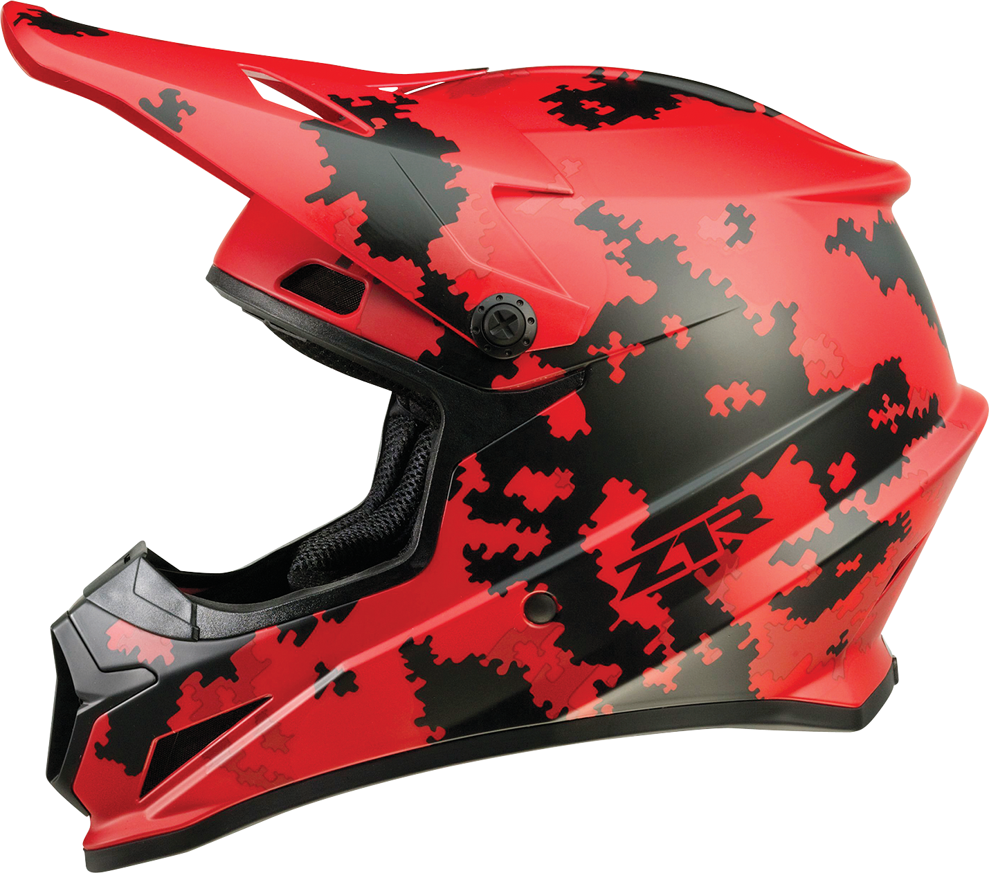 Z1R Rise Helmet - Digi Camo - Red - Small 0110-7281