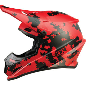 IN STOCK OPEN BOX  Z1R -  Rise Helmet - Digi Camo - Red - Small - 0110-7283