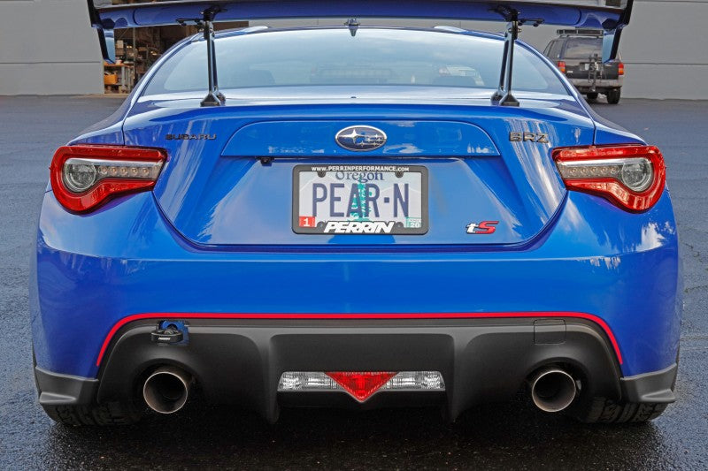 Perrin 13-20 & 2022 Subaru BRZ / 13-16 Scion FRS / 17-20 Toyota 86 Tow Hook Kit (Rear) - Black PSP-BDY-255BK