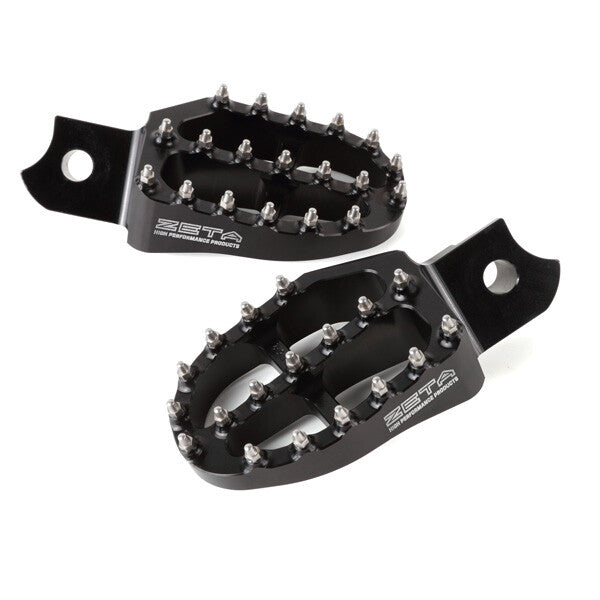 ZETA Aluminum Footpegs Black Yam ZE93-1670