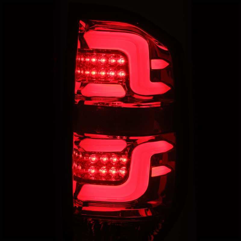 AlphaRex 14-20 Toyota Tundra PRO-Series LED Tail Lights Red Smoke 672020
