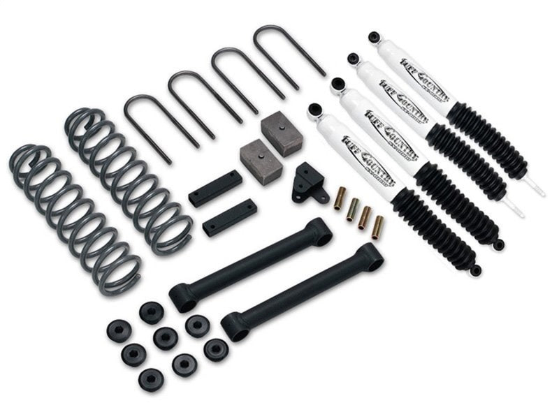 Tuff Country 87-01 Jeep Cherokee 4x4 3.5in Lift Kit EZ-Ride (No Shocks) 43800