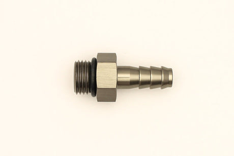 DeatschWerks 6AN ORB Male To 5/16in. Male Triple Barb Fitting (Incl. O-Ring) 06-02-0502