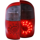ANZO 2004-2006 Toyota Tundra LED Taillights Red/Smoke 311177