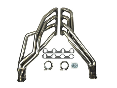 JBA 65-73 Ford Mustang 351W SBF 1-3/4in Primary Raw 409SS Long Tube Header 6616S