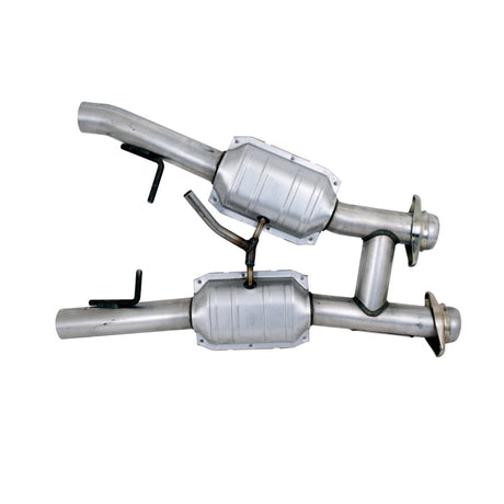 BBK 94-95 Mustang 5.0 High Flow H Pipe With Catalytic Converters - 2-1/2 1563