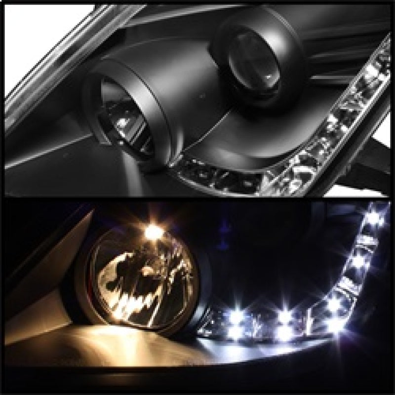 Spyder Nissan 350Z 06-08 Projector Headlights Xenon/HID Model- DRL Blk PRO-YD-N350Z06-HID-DRL-BK 5042316