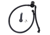 J&amp;L 18-24 Jeep Wrangler JL 3.6L Driver Side Oil Separator 3.0 - Black Anodized 3069D-B