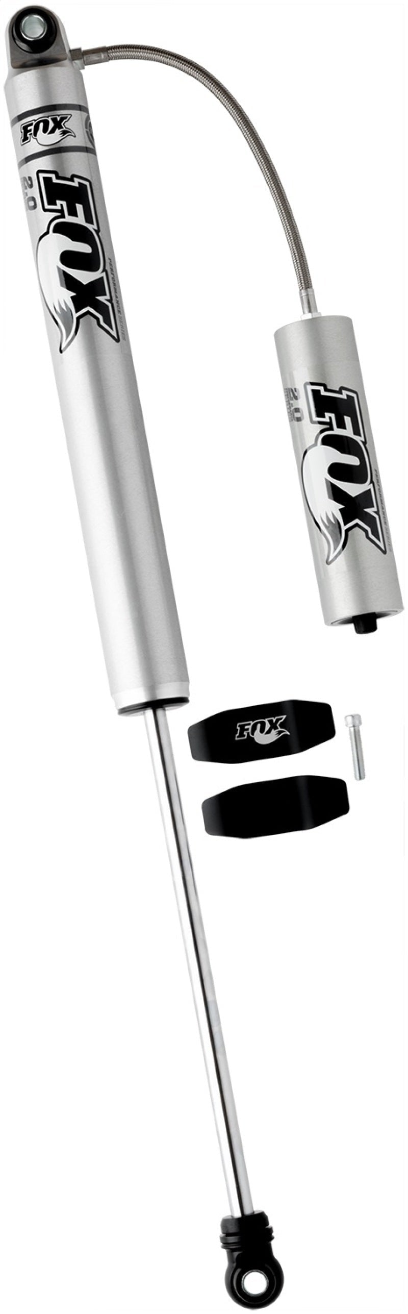 Fox 99+ Chevy HD 2.0 Performance Series 14.1in. Smooth Body Remote Res. Rear Shock / 7-10in. Lift 980-24-957