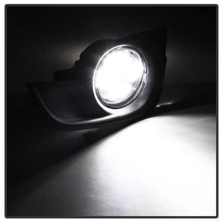 Spyder Nissan Altima 2013-2015 Sedan Daytime DRL LED Running Fog Lights w/Switch Clear FL-DRL-NA13-C 9031649