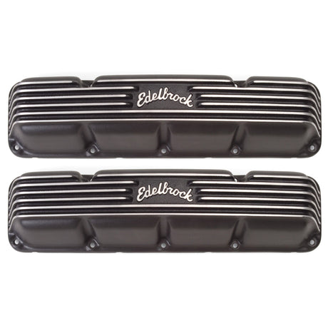 Edelbrock Valve Cover Classic Series AMC/Jeep 1967-91 290-401 CI V8 Black 41993