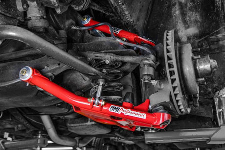 UMI Performance 73-87 GM C10 Street Performance A-Arm Kit - Red 643233-R
