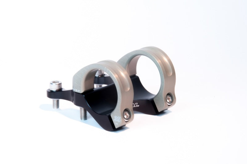 Renthal Integra 35 Handlebar Clamp 45 mm./ Zero Rise STM113-BKAG