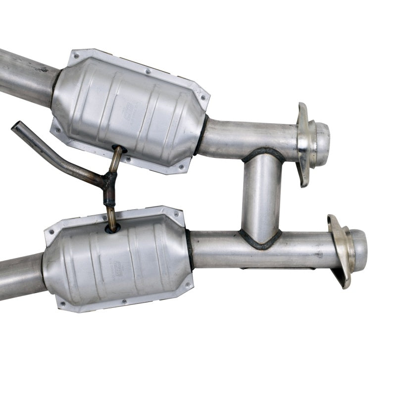 BBK 94-95 Mustang 5.0 High Flow H Pipe With Catalytic Converters - 2-1/2 1563