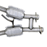 BBK 94-95 Mustang 5.0 High Flow H Pipe With Catalytic Converters - 2-1/2 1563