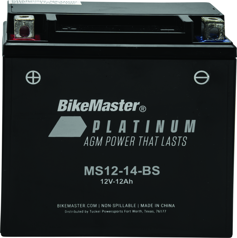 BikeMaster AGM Battery - MS12-14-BS 780713