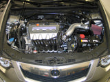 K&N 09 Acura TSX 2.4L Silver Typhoon Intake 69-0026TS