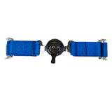 NRG 4PT 2in. Seat Belt Harness / Cam Lock - Blue SBH-4PCBL