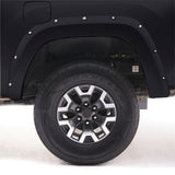 EGR 14+ Chev Silverado 6-8ft Bed Bolt-On Look Color Match Fender Flares - Set - Black 791574-GBA