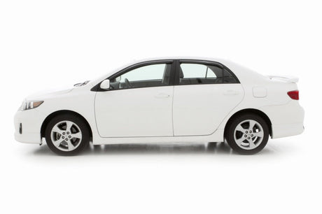 AVS 09-13 Toyota Corolla Ventvisor In-Channel Front & Rear Window Deflectors 4pc - Smoke 194073