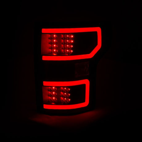 ANZO 18-19 Ford F-150 LED Taillights Black 321338