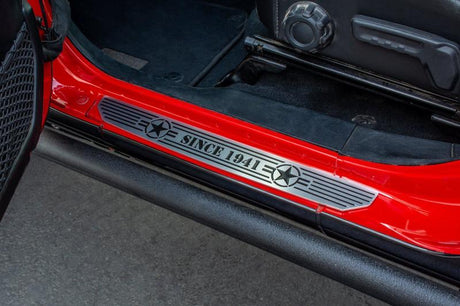 DV8 Offroad 2018-2019 Jeep Gladiator JL Front Sill Plates D-JL-180014-STR2