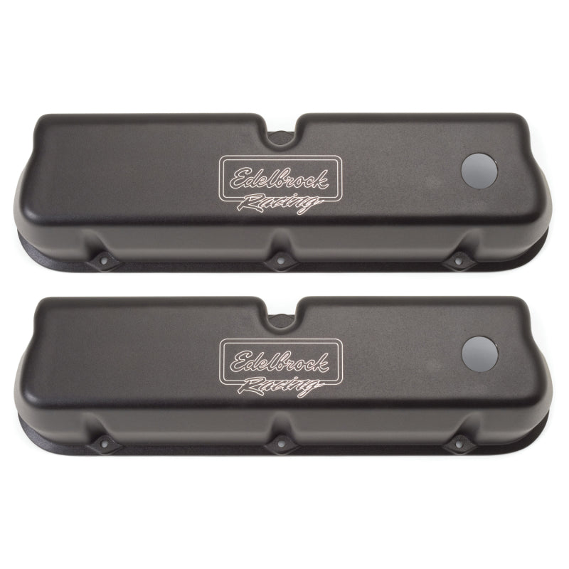 Edelbrock Valve Cover Victor Series Ford 289-302-351W CI V8 Tall Black 41263