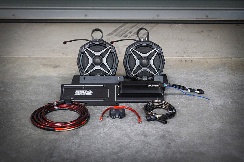 SSV WORKS 2 Speaker Cage Mount Kit Rzr Xp Turbo S RZ4-C2ARC
