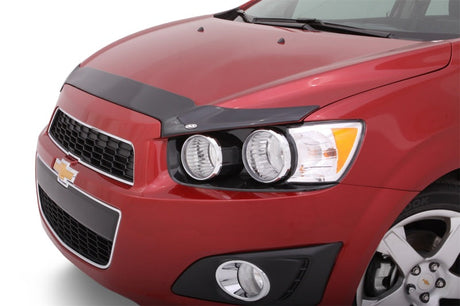 AVS 12-16 Chevy Sonic Aeroskin Low Profile Acrylic Hood Shield - Smoke 322057